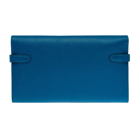 hermes bleu canard|HERMES Bleu Canard Blue Epsom Leather Men's CHYPRE .